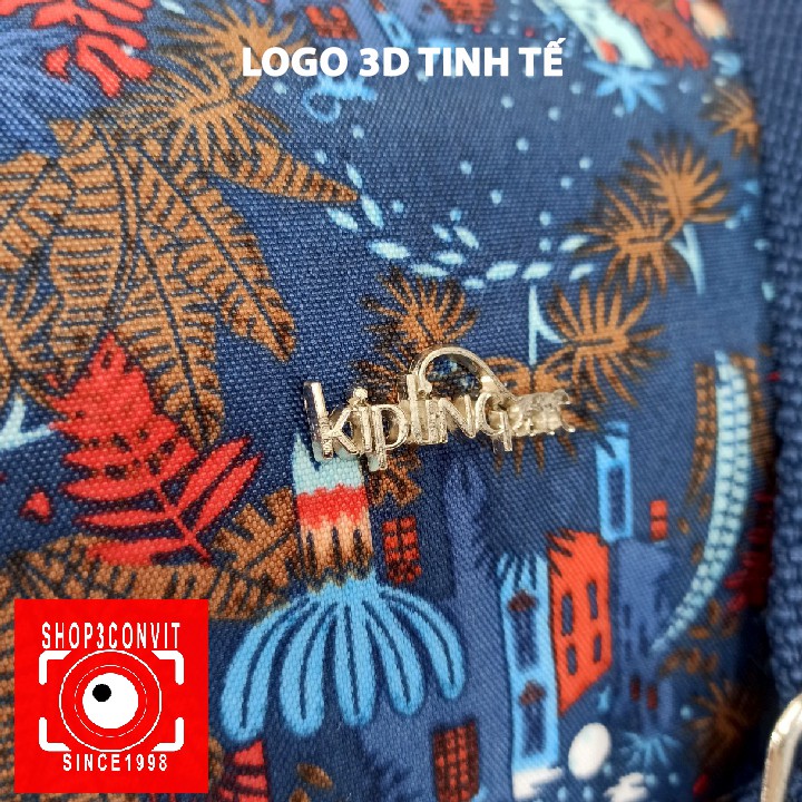 Túi đeo chéo thời trang đa năng logo khỉ Kipling 2021