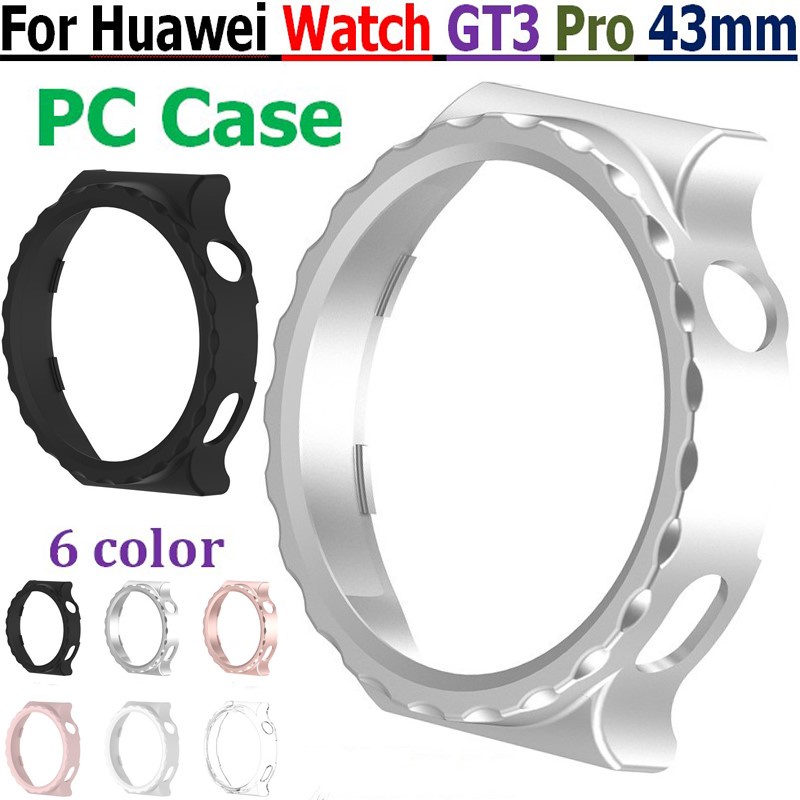 Ốp Bảo Vệ Màn Hình Đồng Hồ Bằng PC Khung PC Cho Huawei GT3 pro 43mm