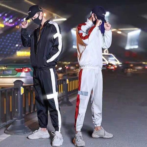 Quần Jogger Phản Quang Thời Trang Nam Nữ Đêu Mang Được MS09