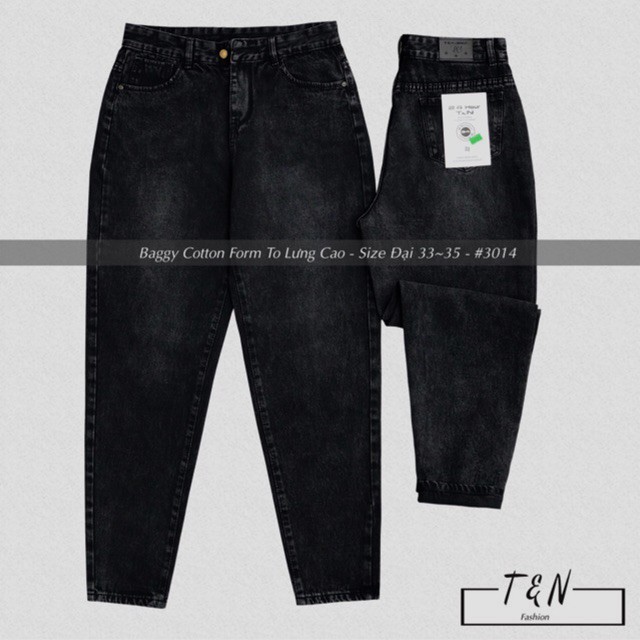 [30~35] Quần Baggy Cotton Bigsize Nữ - Form To Dài | BigBuy360 - bigbuy360.vn