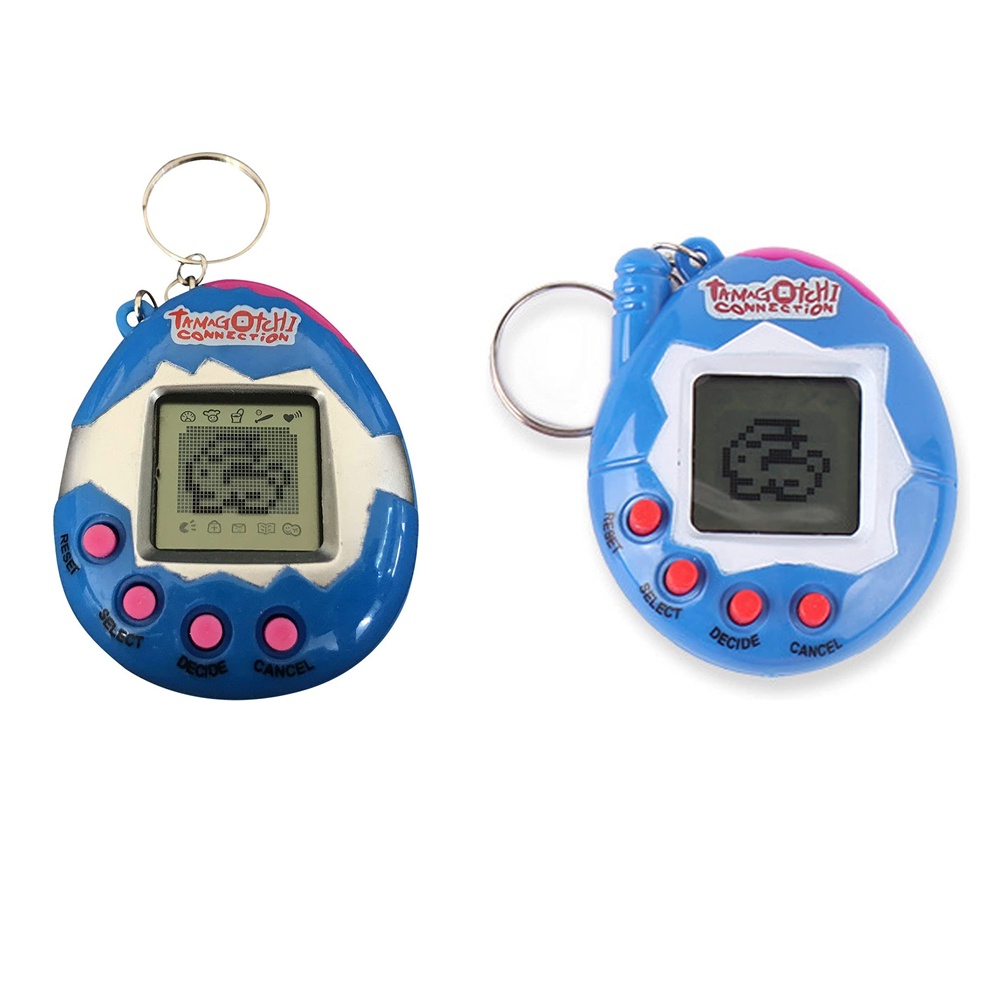 Điện tử Kỹ Thuật Số Pet Đồ Chơi Trò Chơi Tamagotchi Khủng Long Ảo Vật Nuôi Móc Khóa