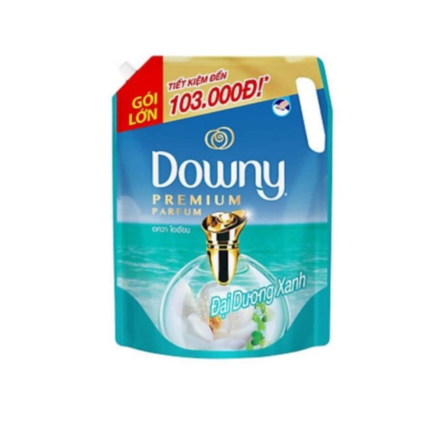 Nước xả Downy Premium Parfum Hương Đại Dương Xanh 2,1