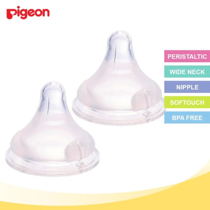 Núm vú cổ rộng Pigeon cao cấp PPSU Plus