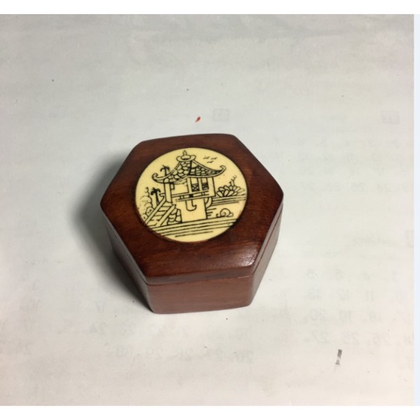 Hộp đựng nhẫn bằng gỗ MINI có thảm đỏ lót cao cấp - Món quà ý nghĩa tặng người thân (ẢNH THẬT 100%) - GỖ ĐẸP ẢNH THẬT