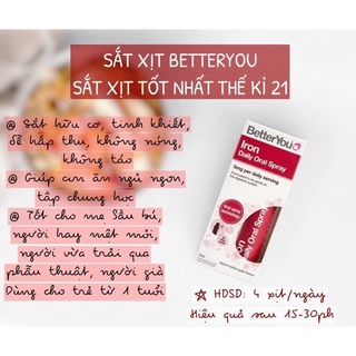 Vitamin xịt Better you