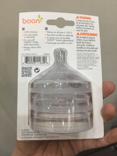 Núm BOON NURSH fast flow (bộ 3 cái - có tách bán lẻ)