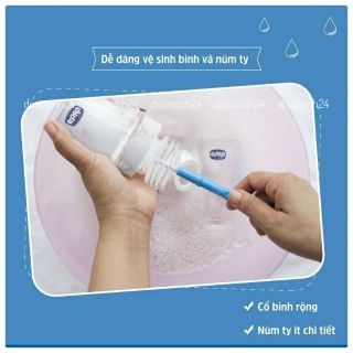 Chicco - Bình sữa NÚM NGHIÊNG Pisa Natural Feeling 0M+ 150ml
