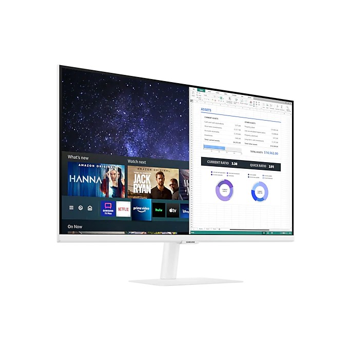 [Mã ELSS1TR giảm 5% đơn 3TR] Màn Hình Thông Minh Samsung LS27AM501NEXXV 27 inch - Hàng chính hãng