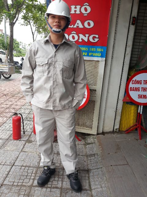 Quần Áo Bảo Hộ Lao Động,Công Nhân,Quần Áo Kaki Nam Định