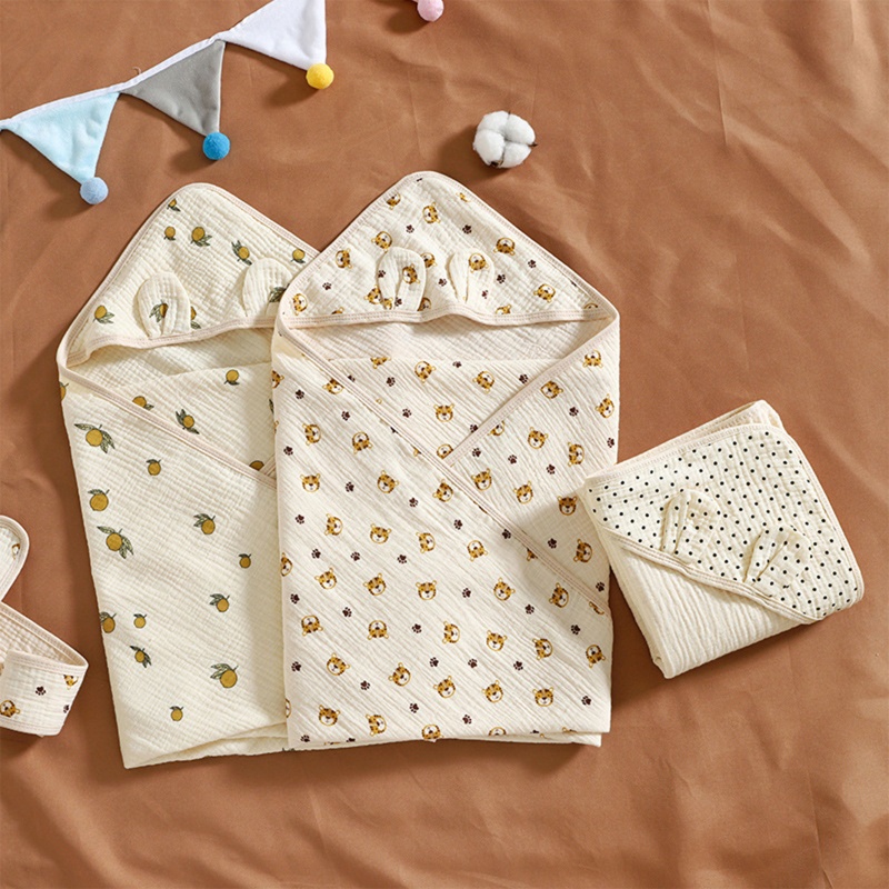 Chăn Quấn Em Bé Mềm Mại Kèm Túi Ngủ Tiện Dụng