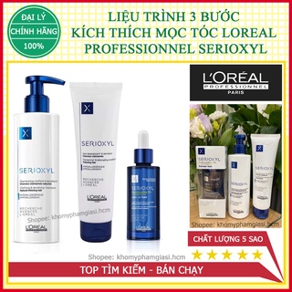 Liệu trình 3 bước kích thích mọc tóc Loreal Professionnel Serioxyl