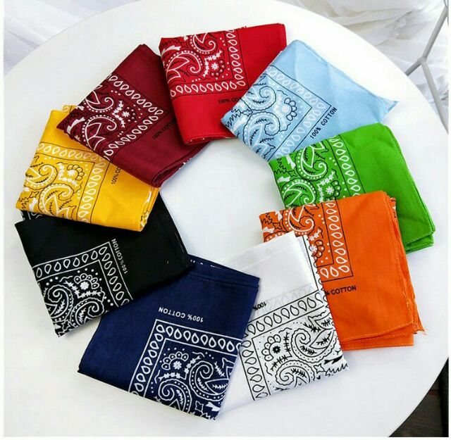 Khăn vuông - khăn turban kpop