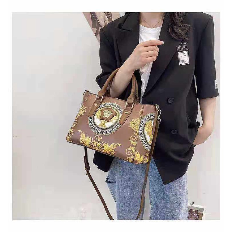 Túi xách Versace thiết kế cỡ lớn phong cách Châu Âu 2020