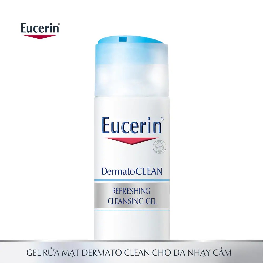 Sữa rửa mặt Eucerin cho da nhạy cảm - EUCERIN Dermato Clean Refreshing Cleansing Gel 63993 - 200ml