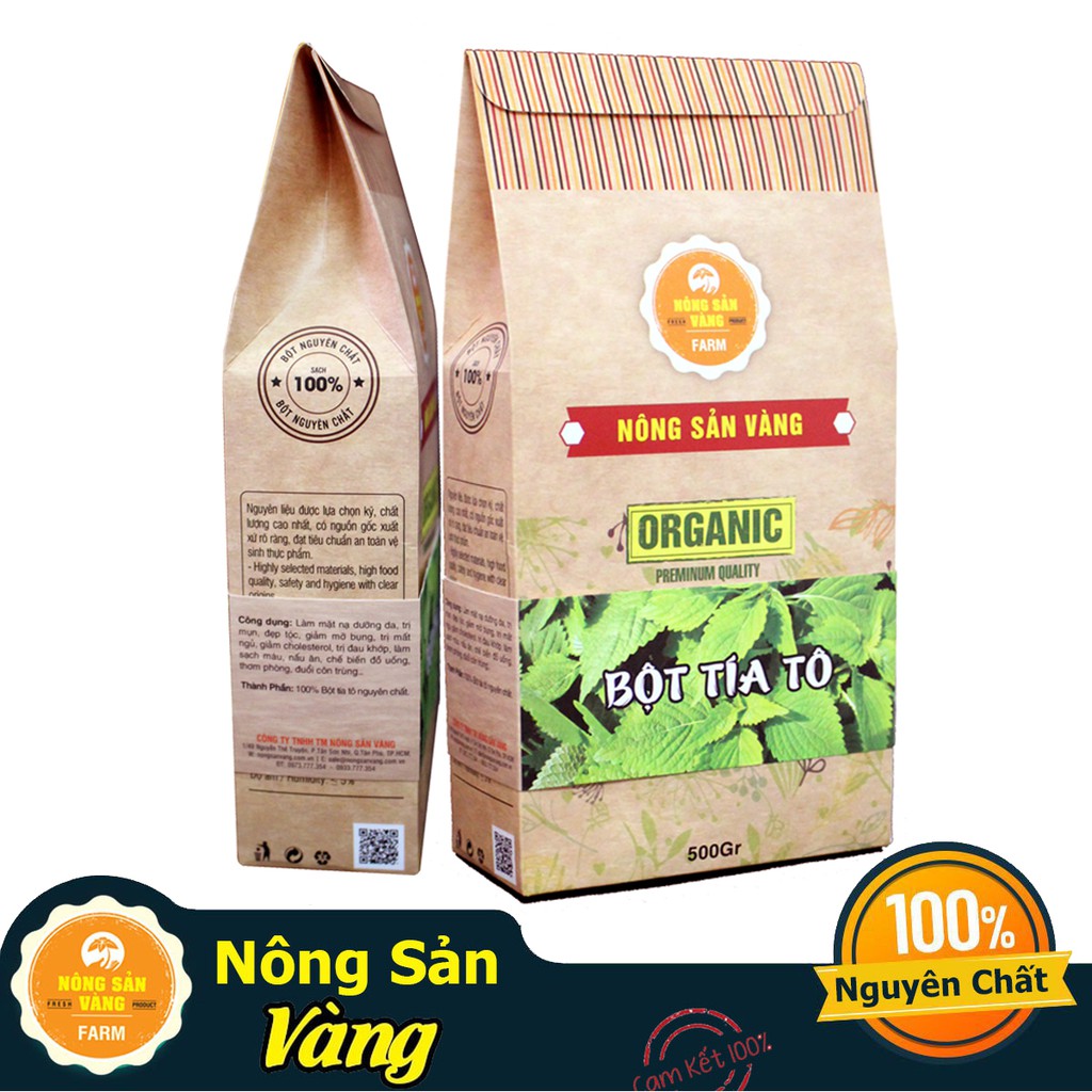 Bột Tía Tô Làm Đẹp 1kg - Nông sản vàng