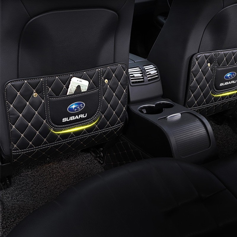 Tấm Da Bảo Vệ Lưng Ghế Xe Hơi Subaru Xv Forester Brz Wrx Sti Levorg Outback