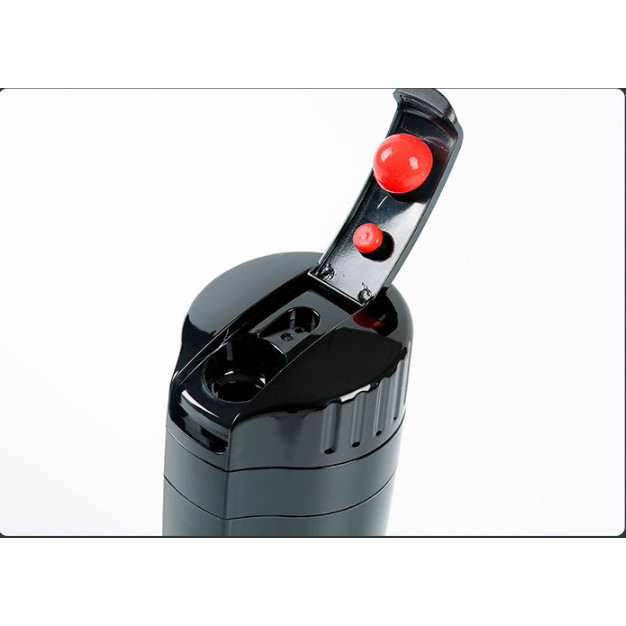 Cốc đun nước, bình giữ nhiệt trên ô tô hàng cao cấp màn hình điện tử hiển thị nhiệt độ, nút điều khiển cảm ứng