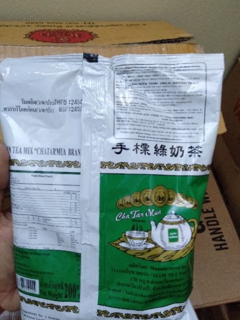 Trà Thái Xanh Hàng CTY có Tem gói 200g Lưu Ý Sĩ 12 Gói 60k | BigBuy360 - bigbuy360.vn