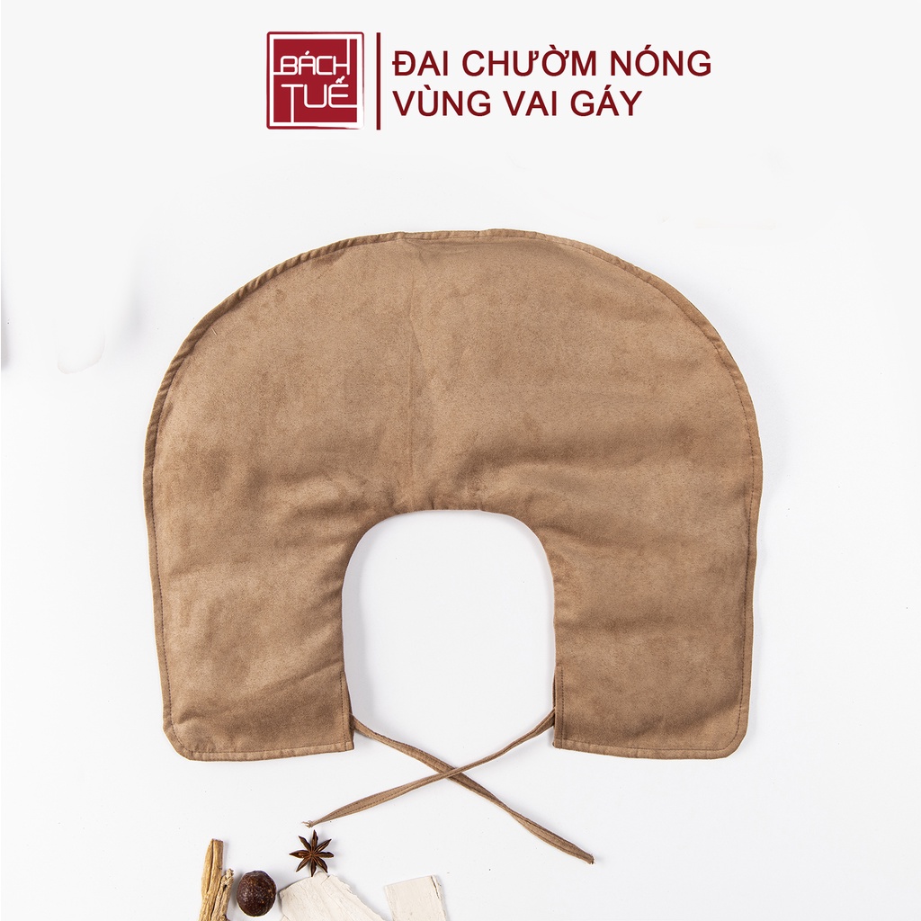 Đai Chườm Nóng Vai Gáy Thảo Dược Bách Tuế, Giảm Đau Mỏi - Làm nóng bằng lò vi sóng