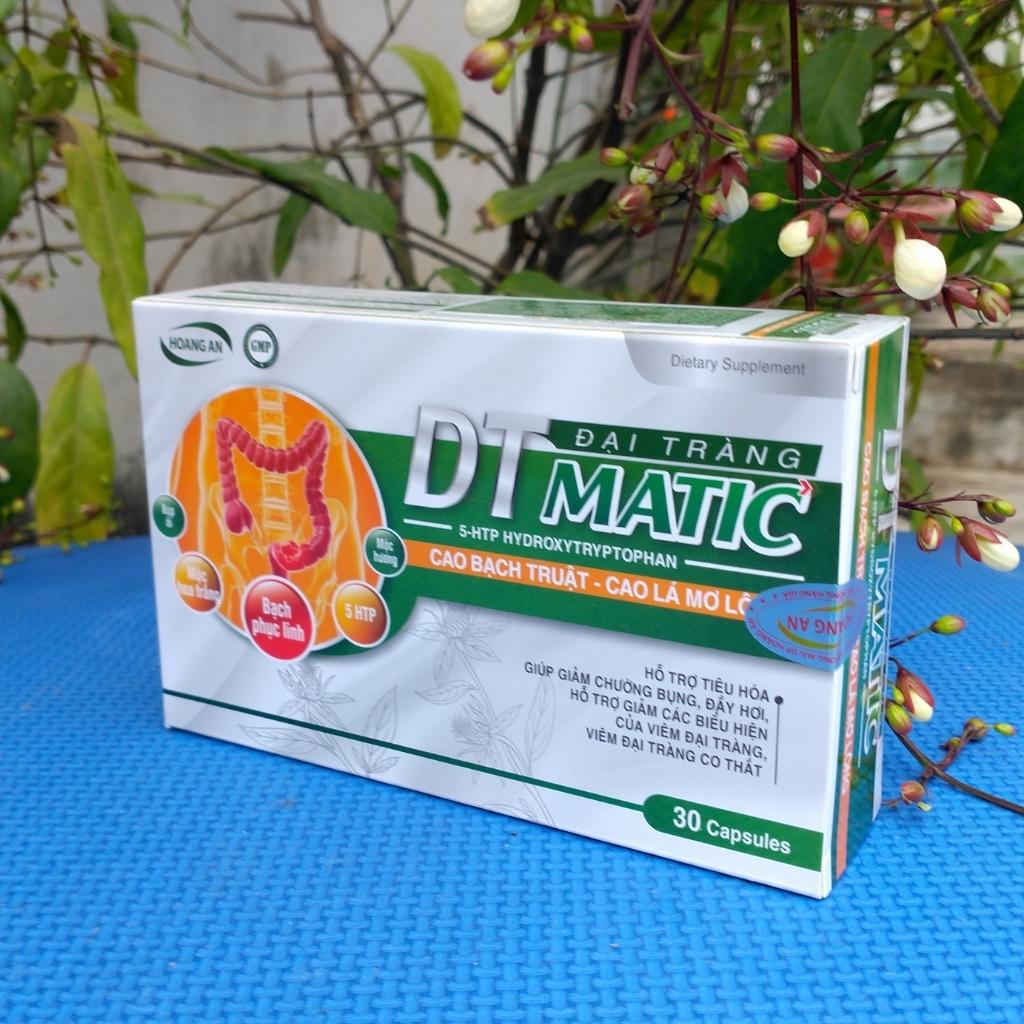 Đại tràng DT MATIC hỗ trợ giảm các biểu hiện của viêm đại tràng, viêm đại tràng co thắt