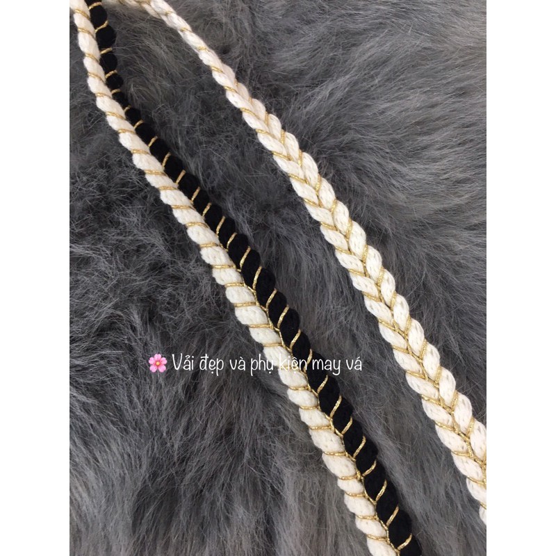 Viền may áo TWEED Viền dạ