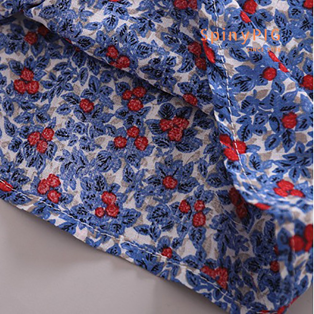 Bộ quần áo bé gái 2 dây 0-2 tuổi cotton xinh xắn