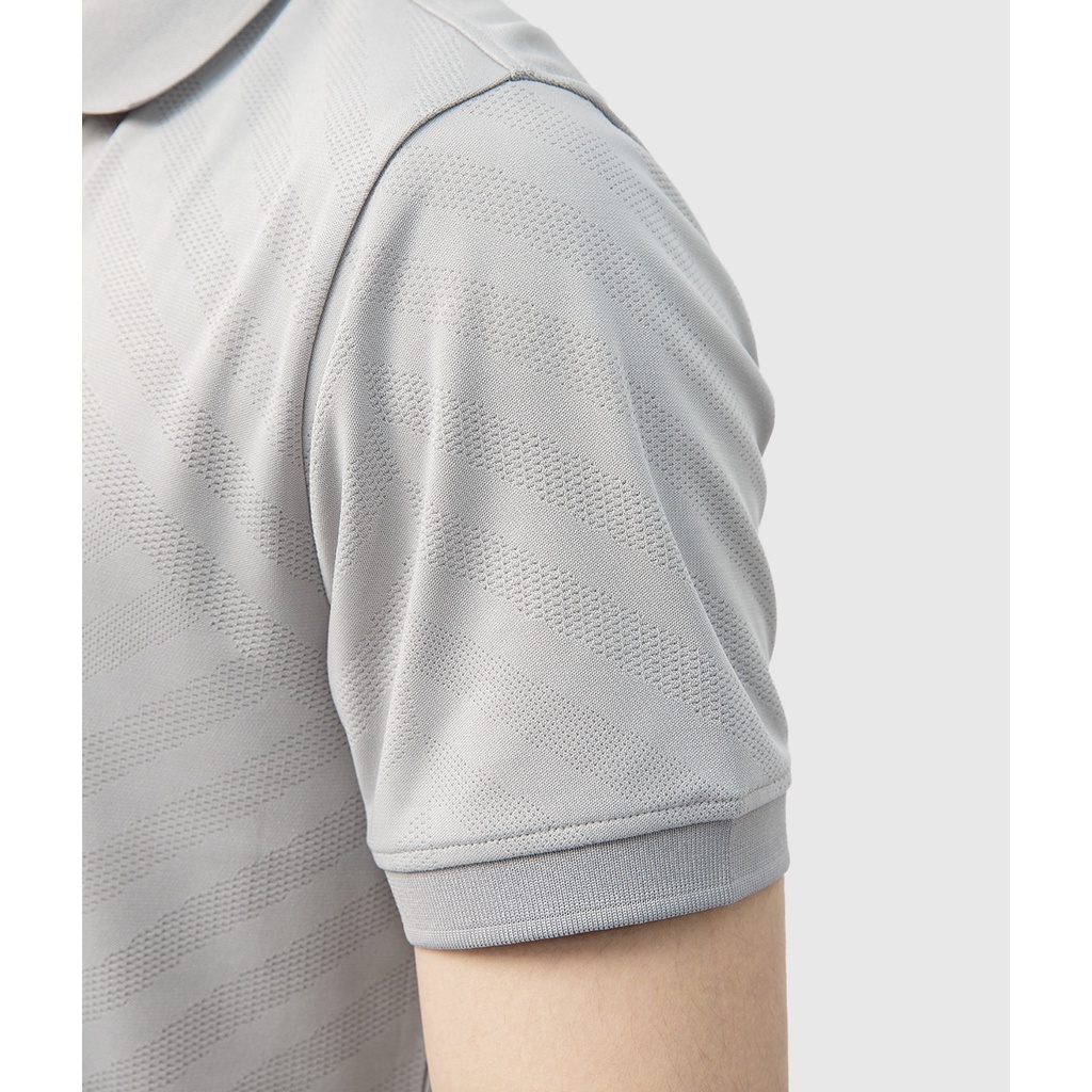 Áo polo nam INSIDEMEN cao cấp cổ đức hai cúc chỉn chu dệt Jacquard bo viền tay áo tạo sự tinh tế IPS007S1