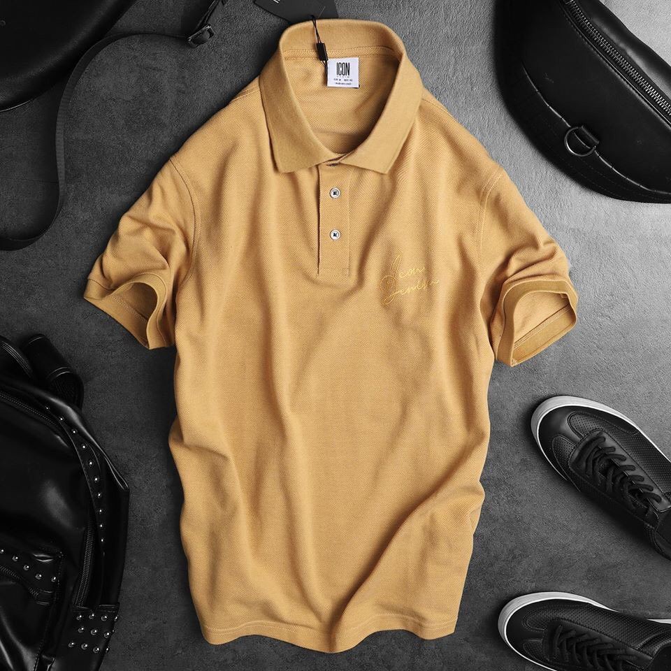 Áo thun polo nam cổ bẻ mã POLO IC TRƠN CAO CẤP - chất thun cotton 100% co giãn | BigBuy360 - bigbuy360.vn