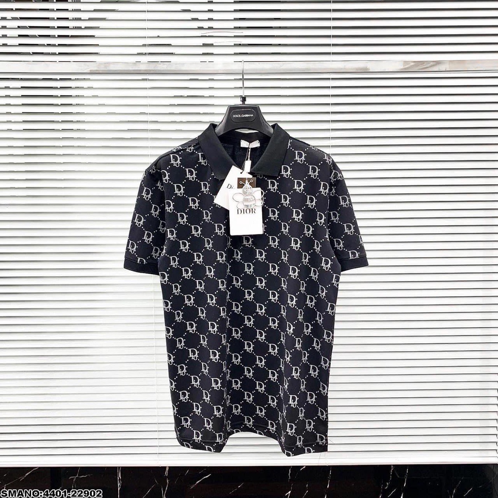 Áo polo nam, áo thun cổ polo phối họa tiết mẫu mới hàng chuẩn_KENT SHOP