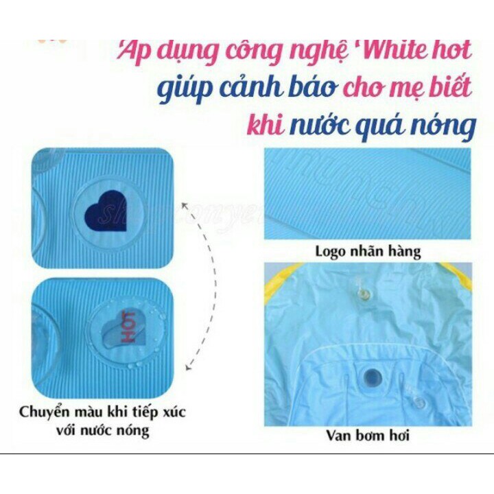 Chậu tắm phao vịt vàng Munchkin