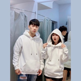 Áo khoác nỉ Hoodie Trơn Nam, Nữ, Trễ vai, Hoodie Basic Unisex Nỉ From Rộng ba màu hot 2021 | BigBuy360 - bigbuy360.vn