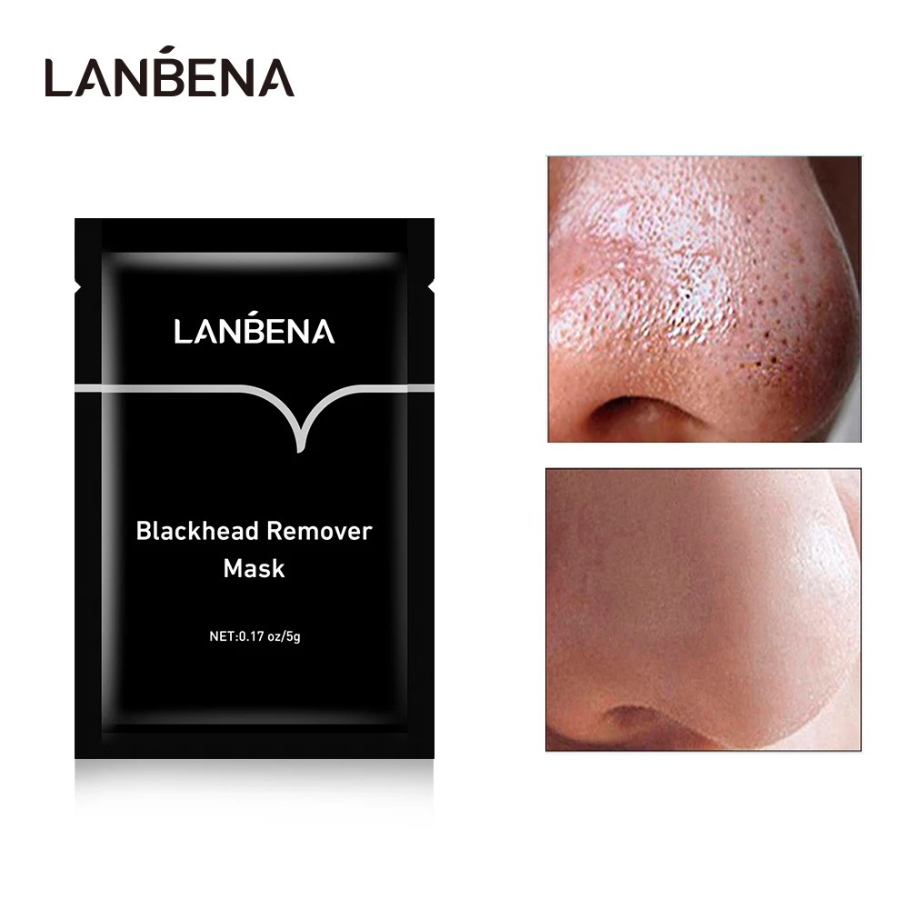 Mặt Nạ Lanbena Lột Mụn Đầu Đen Trên Mũi Tiện Lợi