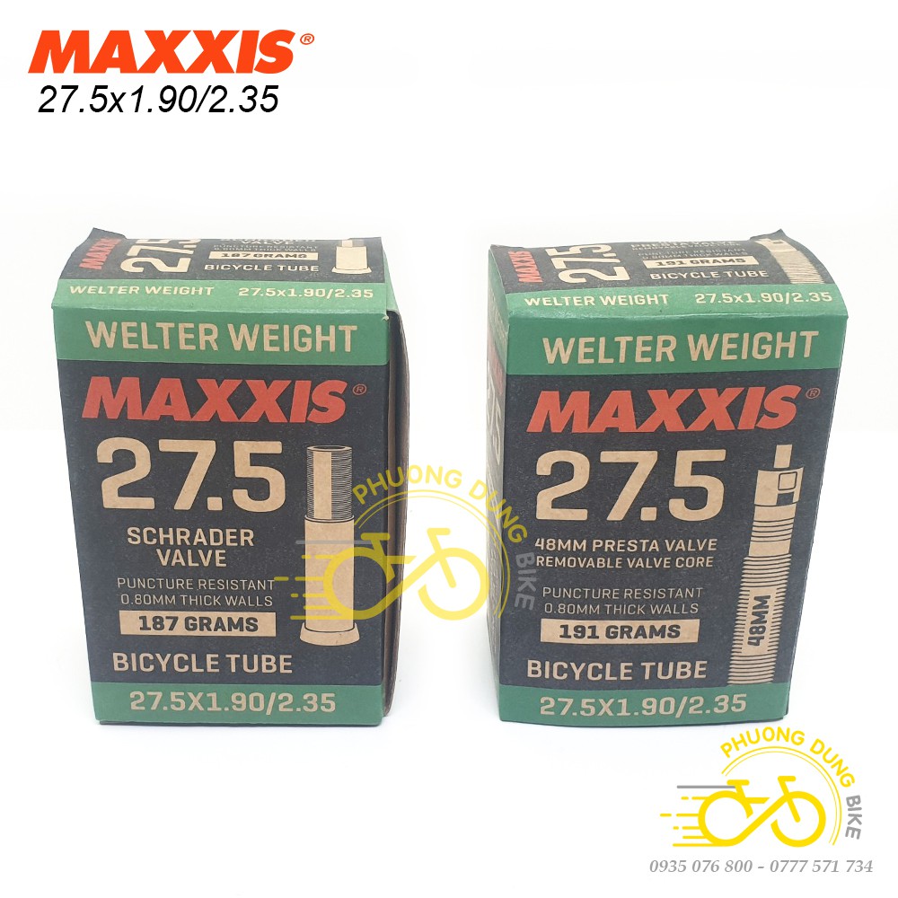 Ruột săm xe đạp siêu nhẹ MAXXIS 27.5x1.90-2.35 AV/FV