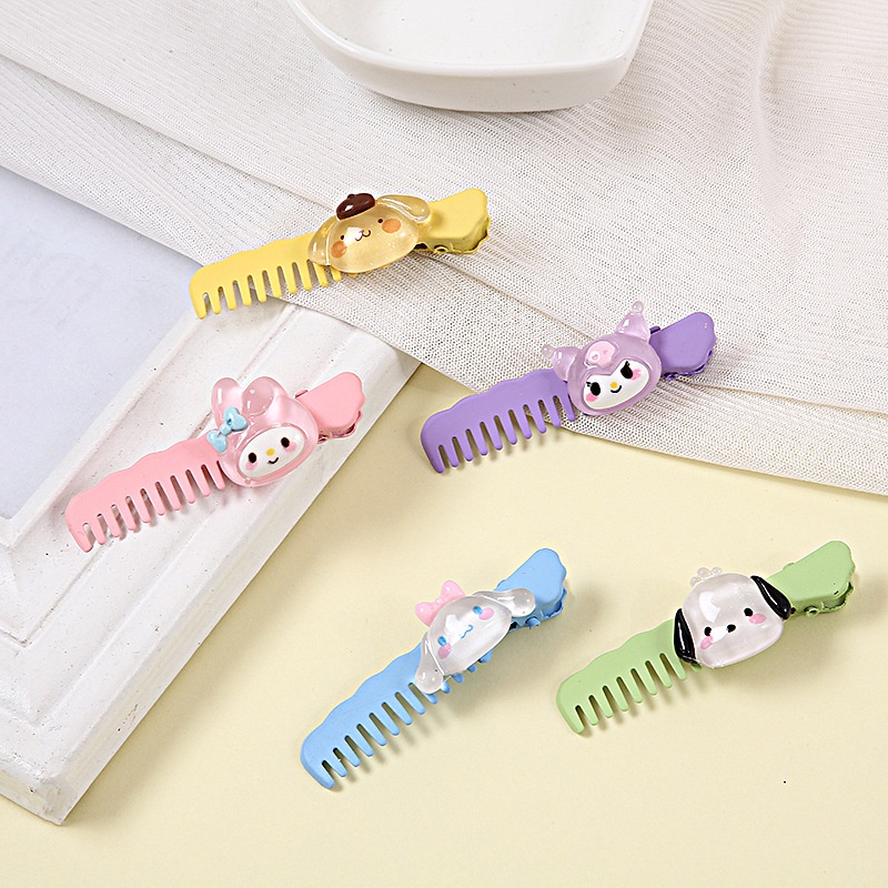 1 Kẹp Tóc Mỏ Vịt Nhỏ Dễ Thương Thời Trang Cho Bé Gái