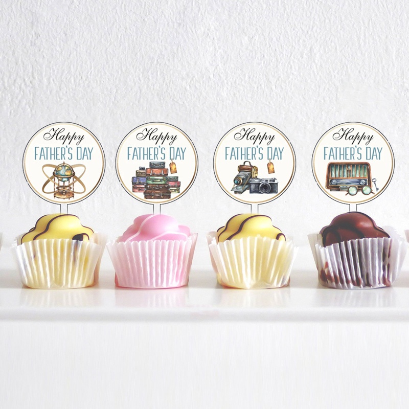 Set 10 Que Chữ Happy Birthday Trang Trí Bánh Kem Xinh Xắn