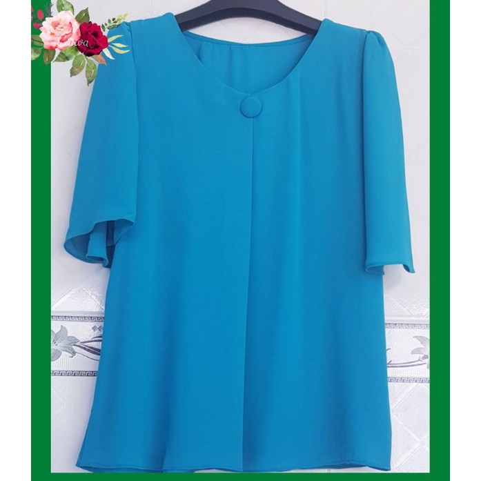 Áo Kiểu  Trung Niên Nữ sang trọng - trẻ trung, size to từ 60 đến  68 kg