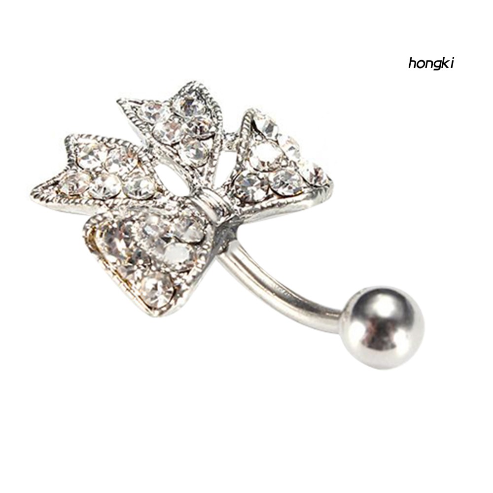 Khuyên rốn hình nơ đáng yêu dành cho nữ