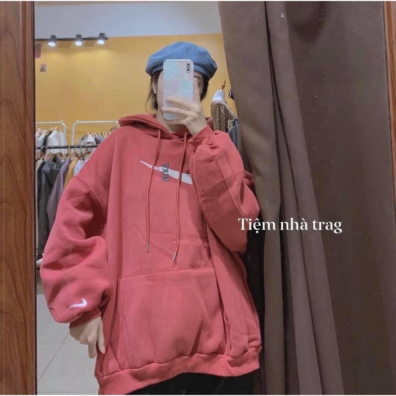 [Mã 12FASHIONSALE1 giảm 10K đơn 50K] Áo hoodie dày dáng rộng chuẩn hàng QC | WebRaoVat - webraovat.net.vn