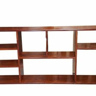 Kệ sách gỗ treo tường 1m2