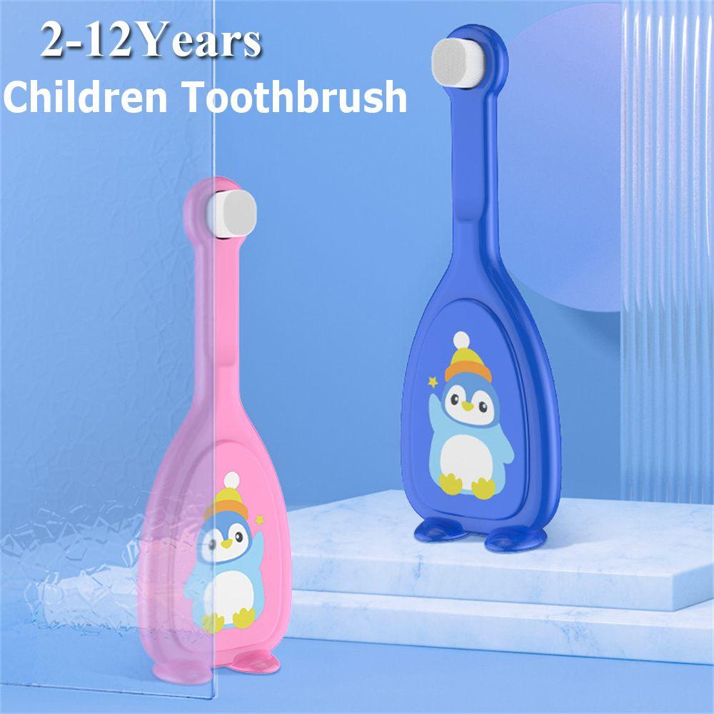 Bàn Chải Đánh Răng AUGUSTINA Họa Tiết Hoạt Hình Cho Bé 2-12 Tuổi