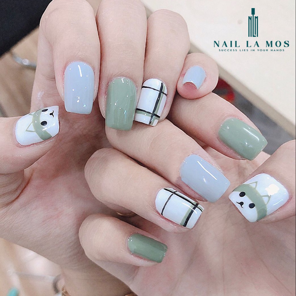 Set 3 cây cọ râu vẽ móng - Cọ vẽ nét cho học viên nail thực hành vẽ móng