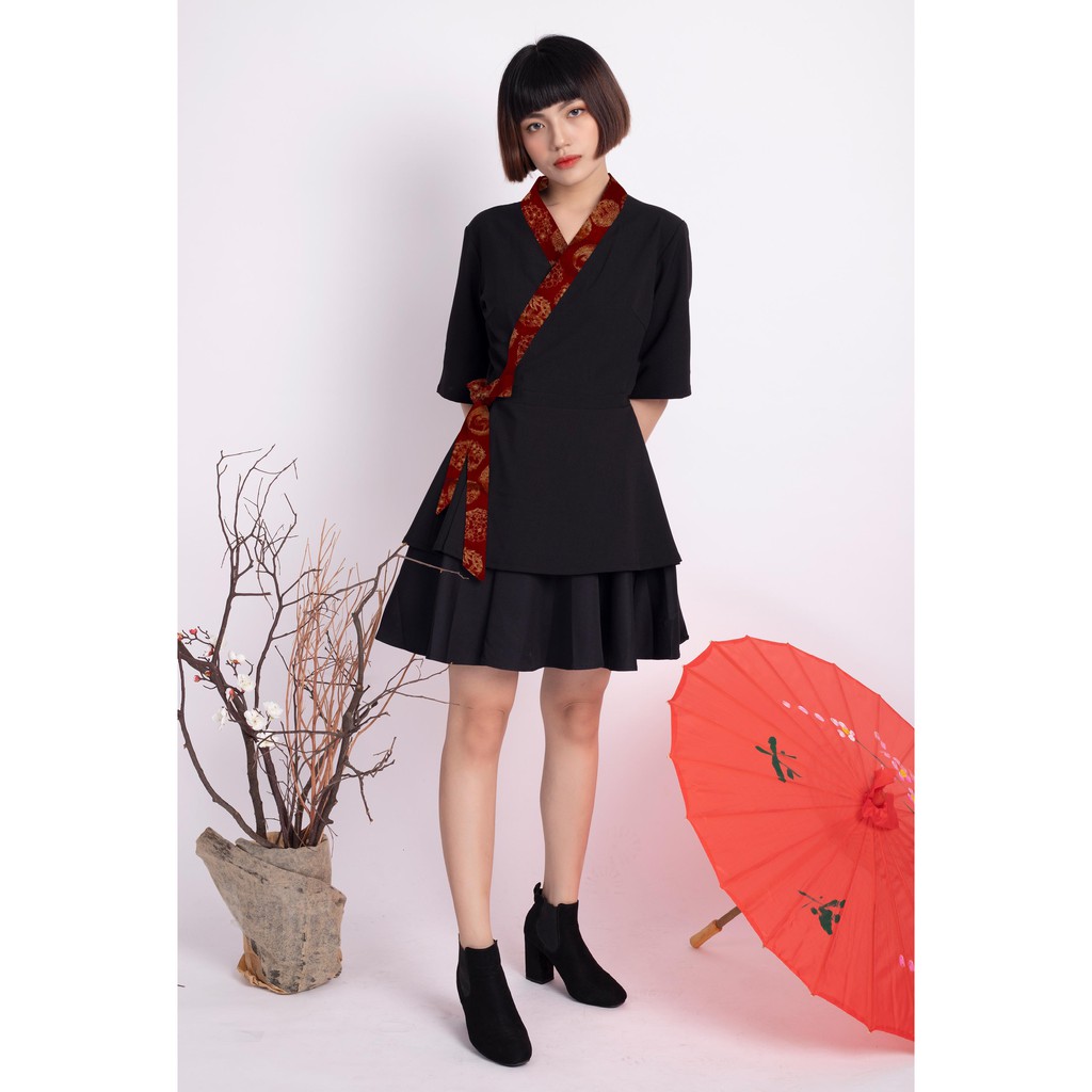 Chân Váy Xếp Ly Đen | BigBuy360 - bigbuy360.vn