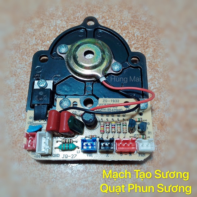 Bo mạch nguồn, tạo sương cho quạt Phun Sương