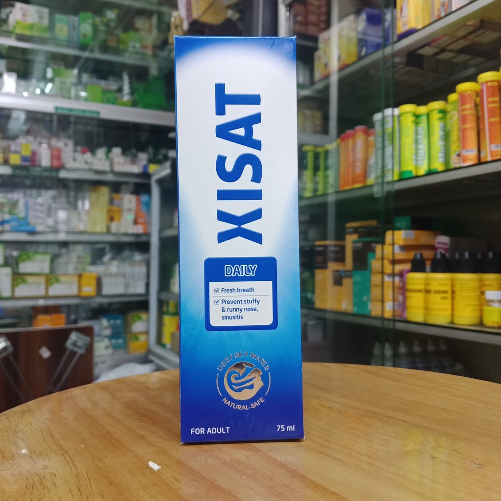 Xịt muối biển Xisat