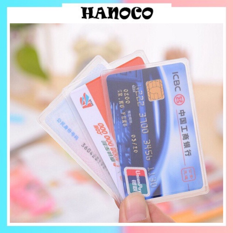Ví đựng thẻ ATM Thẻ ngân hàng Bằng lái xe Căn cước công dân Nhỏ gọn HANOCO VBATM
