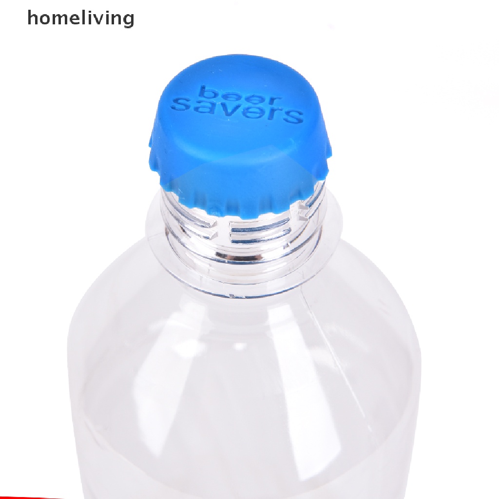 Bộ 6 Nắp Đậy Chai Bia Bằng Silicone Tái Sử Dụng Tiện Lợi