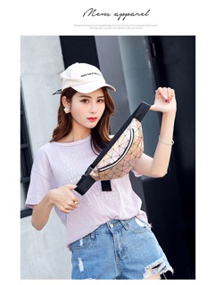 Túi Đeo Chéo Bao Tử Da Bóng