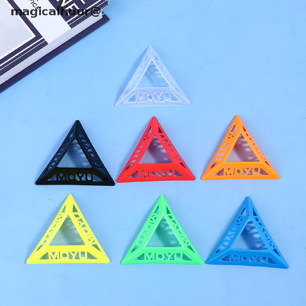 Set 10 Đế Nhựa Đựng Khối Rubik 3 X 3 4 X 4 5 X 5 Nhiều Màu Mới