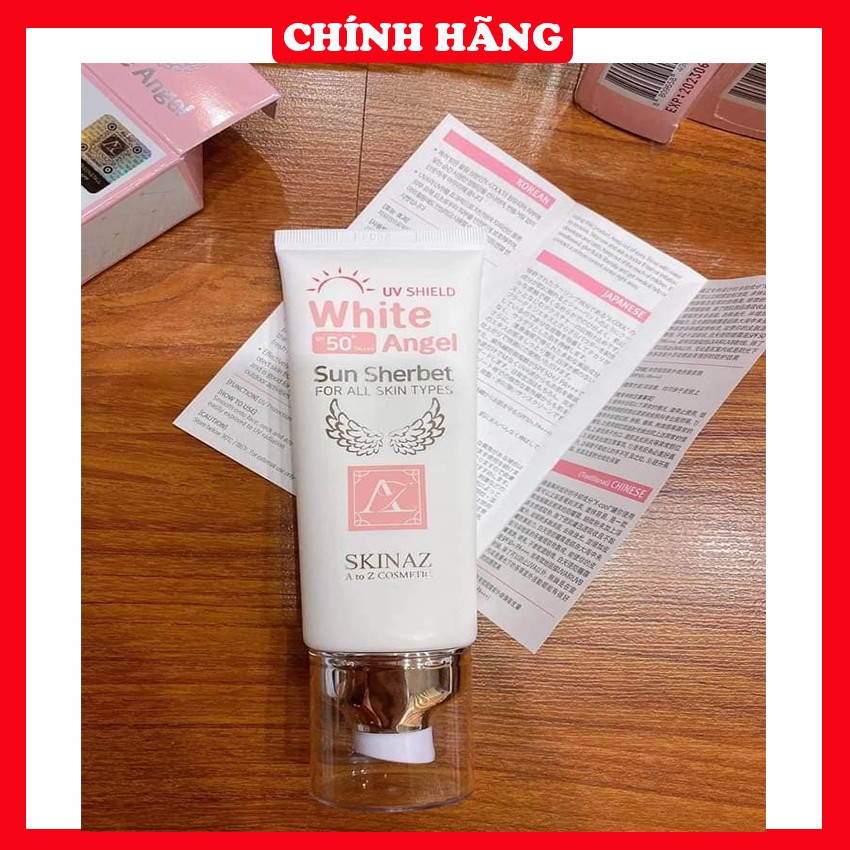 [Chính Hãng]Kem Chống Nắng White Angel Sun Sherbet Skinaz Hàn Quốc ,Kem Chống Năng Cao Cấp,Kem Chống Nắng Mẫu Mới 2020