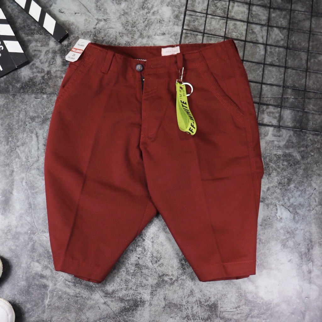 Quần short nam chất liệu kaki cao cấp P&B - Nhiều màu để lựa chọn - Mã TRANG500 | BigBuy360 - bigbuy360.vn